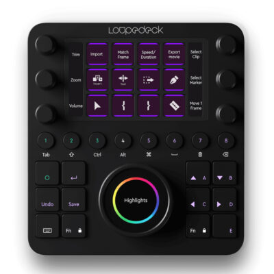 Loupedeck CT - creative tool, editing console for for photo and video