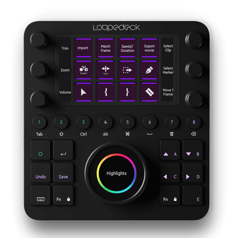 Loupedeck CT - creative tool, editing console for for photo and video